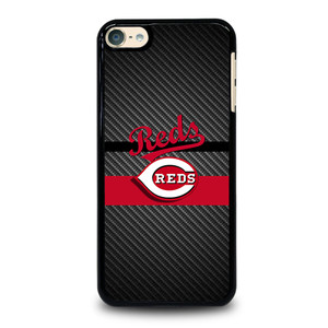 CINCINNATI REDS CARBON iPod Touch 6 Case Cover CINCINNATI REDS CARBON iPod Touch 6 Case Cover