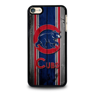CHICAGO CUBS WOODEN LOGO iPod Touch 6 Case Cover CHICAGO CUBS WOODEN LOGO iPod Touch 6 Case Cover