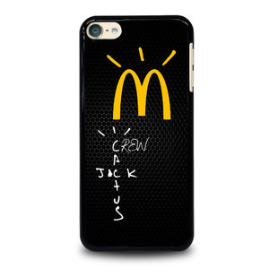 CACTUS JACK TRAVIS SCOTT MCDONALD'S METAL LOGO iPod Touch 6 Case Cover CACTUS JACK TRAVIS SCOTT MCDONALD'S METAL LOGO iPod Touch 6 Case Cover