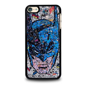 BATMAN SUPERHERO ART iPod Touch 6 Case Cover