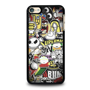 BAPE STICKER BOMB iPod Touch 6 Case Cover