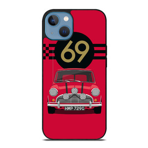 MINI COOPER RED 69 iPhone 13 Case Cover