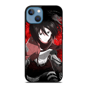 MIKASA ACKERMAN ATTACK ON TITAN 2 iPhone 13 Case Cover MIKASA ACKERMAN ATTACK ON TITAN 2 iPhone 13 Case Cover