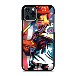 MIKE TROUT LOS ANGELES ANGELS BASEBALL iPhone 11 Pro Case Cover MIKE TROUT LOS ANGELES ANGELS BASEBALL iPhone 11 Pro Case Cover
