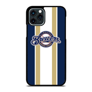 MILWAUKEE BREWERS STRIPE iPhone 11 Pro Case Cover MILWAUKEE BREWERS STRIPE iPhone 11 Pro Case Cover