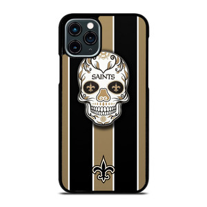 NEW ORLEANS SAINTS SKULL iPhone 11 Pro Case Cover NEW ORLEANS SAINTS SKULL iPhone 11 Pro Case Cover