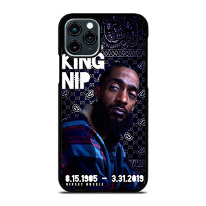 NIPSEY HUSSLE KING NIP iPhone 11 Pro Case Cover