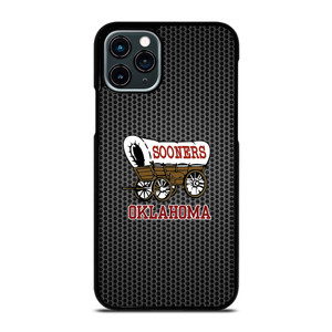 OKLAHOMA SOONERS METAL LOGO iPhone 11 Pro Case Cover