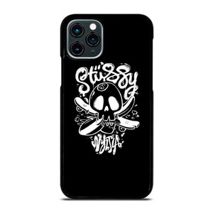 STUSSY SKULL LOGO iPhone 11 Pro Case Cover