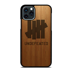 UNDEFEATED WOODEN iPhone 11 Pro Case Cover