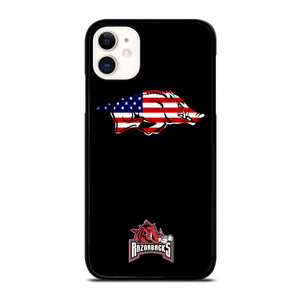 ARKANSAS RAZORBACKS AMERICAN iPhone 11 Case Cover