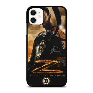 BOSTON BRUINS LEGEND ZDENO CHARA iPhone 11 Case Cover BOSTON BRUINS LEGEND ZDENO CHARA iPhone 11 Case Cover