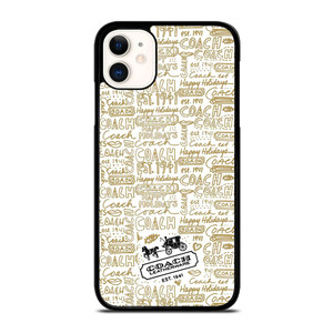 COACH ART LOGO iPhone 11 Case Cover