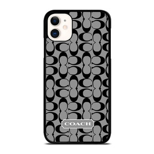 COACH GRAY iPhone 11 Case Cover