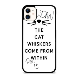 DAN AND PHIL THE WHISKERS 2 iPhone 11 Case Cover DAN AND PHIL THE WHISKERS 2 iPhone 11 Case Cover
