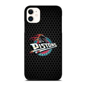 DETROIT PISTONS METAL LOGO iPhone 11 Case Cover