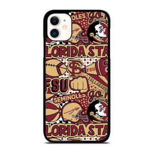 FLORIDA STATE FSU COLLAGE iPhone 11 Case Cover