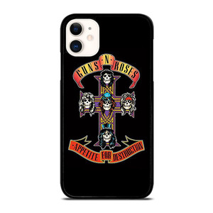 GUNS N' ROSES APPETITE LOGO iPhone 11 Case Cover