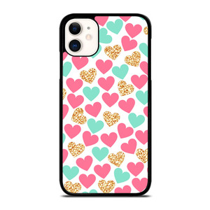 HEARTS AESTHETIC iPhone 11 Case Cover