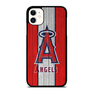 LOS ANGELES ANGELS WOODEN LOGO iPhone 11 Case Cover LOS ANGELES ANGELS WOODEN LOGO iPhone 11 Case Cover