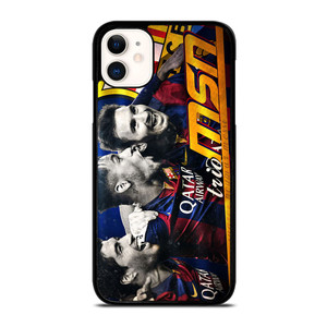 MESSI SUAREZ NEYMAR MSN 1 iPhone 11 Case Cover