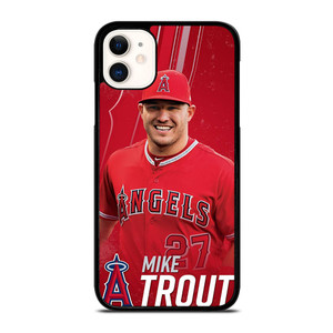 MIKE TROUT 27 LOS ANGELES ANGELS iPhone 11 Case Cover MIKE TROUT 27 LOS ANGELES ANGELS iPhone 11 Case Cover