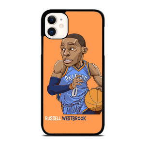 RUSSELL WESTBROOK CARTOON iPhone 11 Case Cover RUSSELL WESTBROOK CARTOON iPhone 11 Case Cover