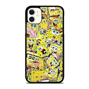 SPONGEBOB COLLAGE iPhone 11 Case Cover SPONGEBOB COLLAGE iPhone 11 Case Cover