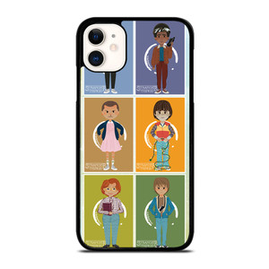 STRANGER THINGS CHARACTERS 3 iPhone 11 Case Cover STRANGER THINGS CHARACTERS 3 iPhone 11 Case Cover