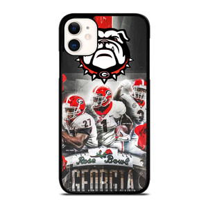 UGA GEORGIA BULLDOGS ROSE BOWL iPhone 11 Case Cover UGA GEORGIA BULLDOGS ROSE BOWL iPhone 11 Case Cover