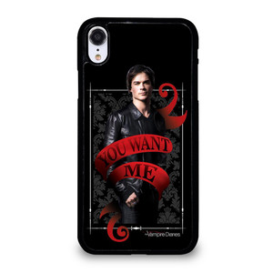 DAMON SALVATORE VAMPIRE DIARIES iPhone XR Case Cover