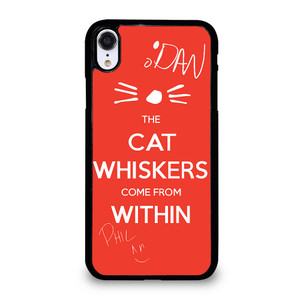 DAN AND PHIL THE WHISKERS 1 iPhone XR Case Cover