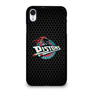 DETROIT PISTONS METAL LOGO iPhone XR Case Cover