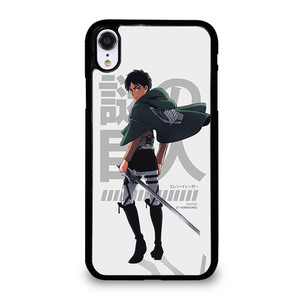 EREN YEAGER ATTACK ON TITAN ANIME iPhone XR Case Cover