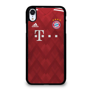FC BAYERN MUNCHEN JERSEY RED iPhone XR Case Cover FC BAYERN MUNCHEN JERSEY RED iPhone XR Case Cover