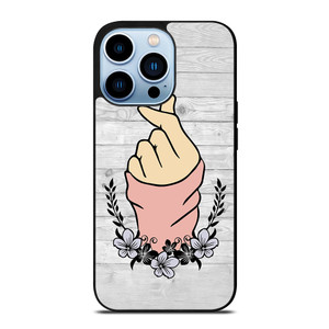 WOODEN CUTE HEART FINGER iPhone 13 Pro Max Case Cover WOODEN CUTE HEART FINGER iPhone 13 Pro Max Case Cover