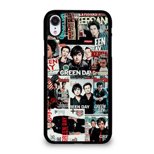 GREEN DAY BAND COLLAGE iPhone XR Case Cover GREEN DAY BAND COLLAGE iPhone XR Case Cover