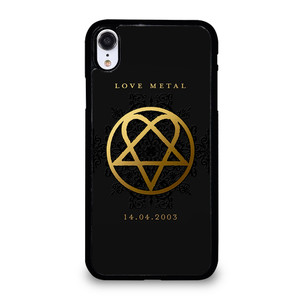HIM BAND GOLD LOGO iPhone XR Case Cover