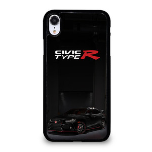 HONDA CIVIC BLACK CAR iPhone XR Case Cover HONDA CIVIC BLACK CAR iPhone XR Case Cover