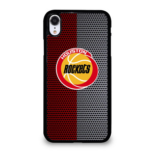 HOUSTON ROCKETS METAL LOGO iPhone XR Case Cover