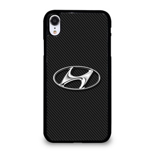 HYUNDAI CARBON LOGO iPhone XR Case Cover HYUNDAI CARBON LOGO iPhone XR Case Cover