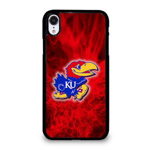 KANSAS JAYHAWKS LOGO iPhone XR Case Cover