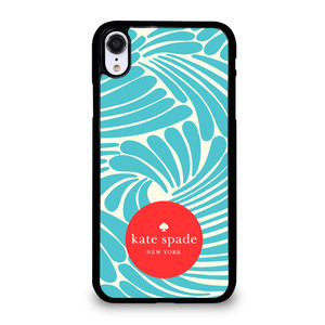 KATE SPADE GINGHAM BLUE iPhone XR Case Cover