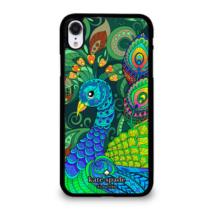 KATE SPADE NEW YORK PEACOCK iPhone XR Case Cover KATE SPADE NEW YORK PEACOCK iPhone XR Case Cover