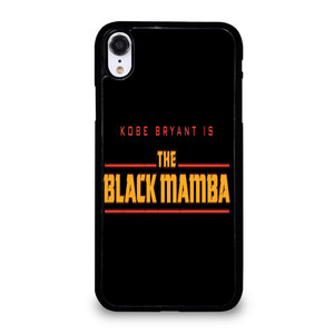 KOBE BRYANT THE BLACK MAMBA 2 iPhone XR Case Cover
