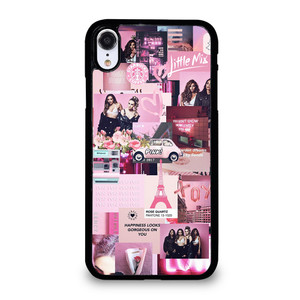 LITTLE MIX PINK COLLAGE iPhone XR Case Cover LITTLE MIX PINK COLLAGE iPhone XR Case Cover