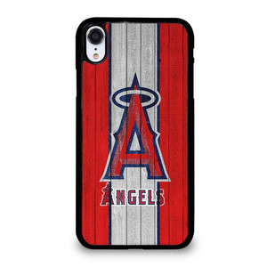 LOS ANGELES ANGELS WOODEN LOGO iPhone XR Case Cover LOS ANGELES ANGELS WOODEN LOGO iPhone XR Case Cover