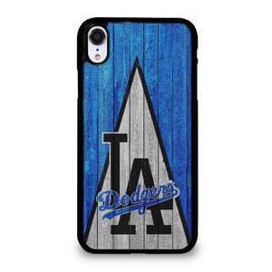LOS ANGELES DODGERS WOODEN iPhone XR Case Cover