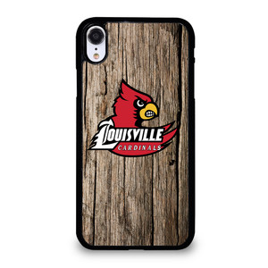 LOUISVILLE CARDINALS WOODEN iPhone XR Case Cover