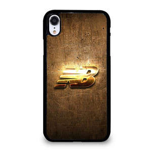 NEW BALANCE GOLD LOGO iPhone XR Case Cover NEW BALANCE GOLD LOGO iPhone XR Case Cover